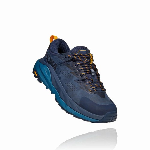 Hoka One One KAHA LOW GORE-TEX Hiking Shoes For Women India Navy IN-0245